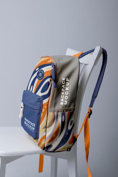 Backpack Mock-Up Design: Free Download of High-Quality Stock Photos