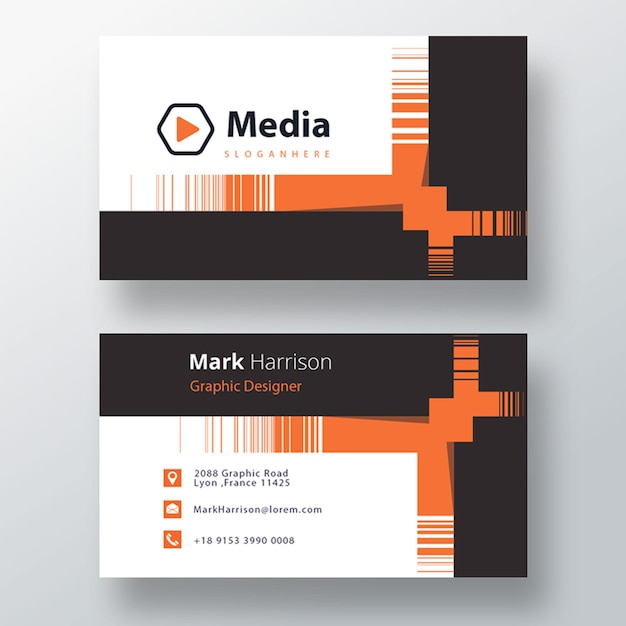 Corporate Business Card Template PSD – Free to Download