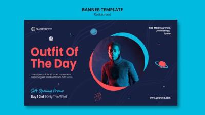 Outfit Concept Banner Template – Free Download