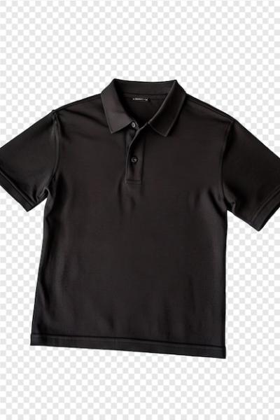 Black Polo Shirt Template – Free Download