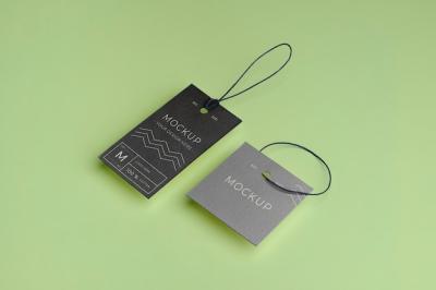 Hang Tag Mockup – Free Stock Photo for Download