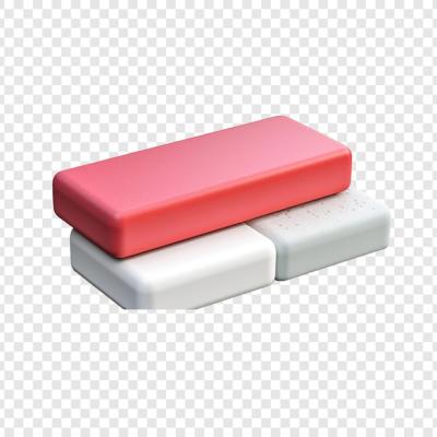 Eraser Isolated on Transparent Background – Free Stock Photo, Download Free