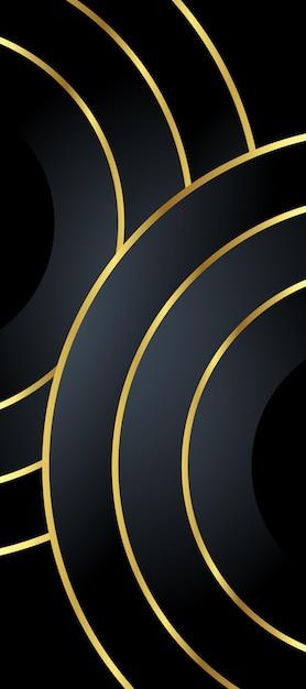 Abstract Black and Gold Luxury Background – Free Download