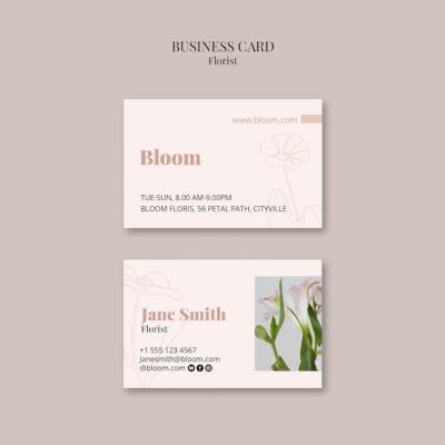 Flower Shop Business Template – Free Download