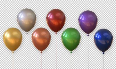 Realistic 3D Rendering of Isolated Balloon – Free Download