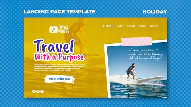 Holiday Landing Page – Free Stock Photo, Download Free