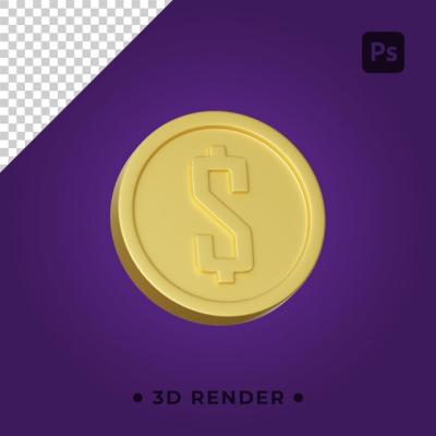 3D Coin Stock Photo – Free Download