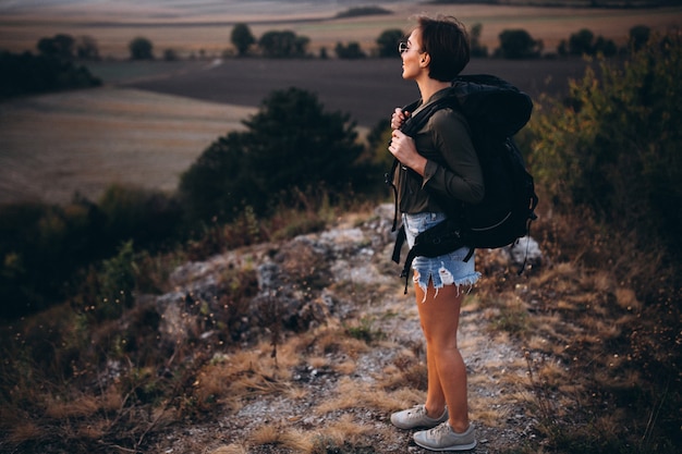 Woman Hiking in the Mountains – Free Stock Photos for Download