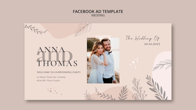 Wedding Social Media Promo Template Featuring Gorgeous Vegetation – Free Download