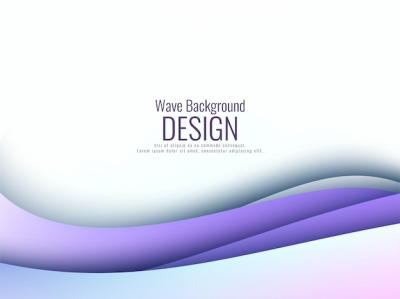 Modern Colorful Wavy Background – Free Download