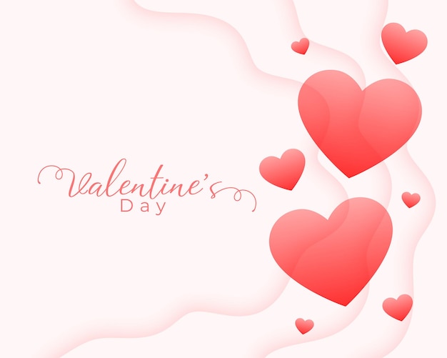 Beautiful Pink Hearts Background for Valentine’s Day Celebration – Free Download