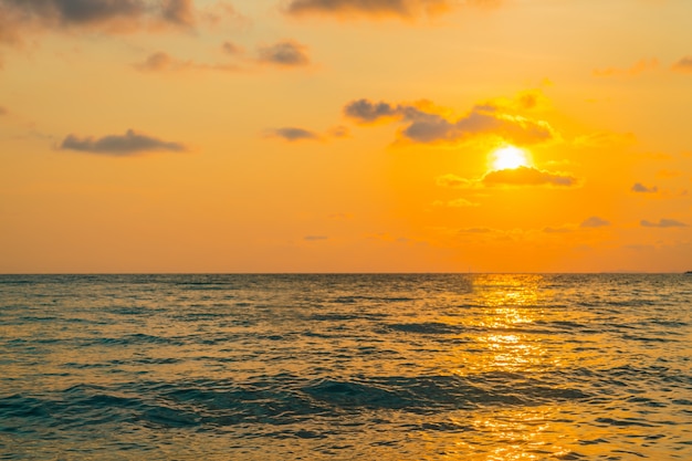 Stunning Sunset Over the Sea – Free to Download