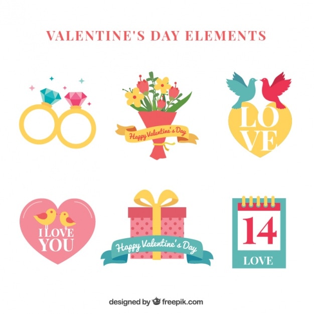 Vintage Design Valentine’s Gift Sets – Free Download Stock Photos