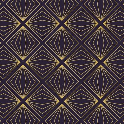 Art Deco Pattern in Flat Design – Free Download