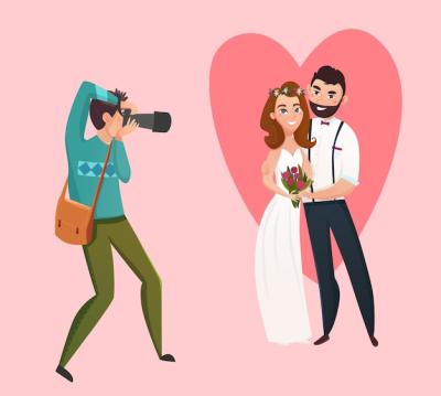 Wedding Photographer Design Concept – Free Download