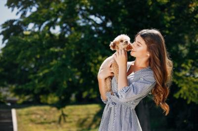 Elegant and Stylish Girl in a Spring Park – Free to Download