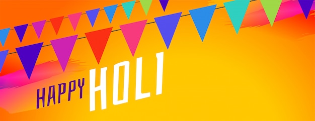 Colorful Garlands for Happy Holi Celebration – Free Stock Photo Download