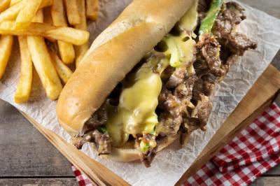 Traditional Philadelphia Cheesesteak Sandwich – Free Download