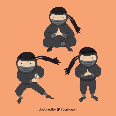 Ninja Character Collection – Free Download