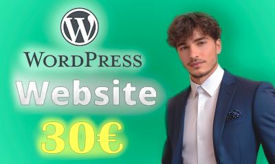 I Will Create a Stunning WordPress Website to Grow Your Business