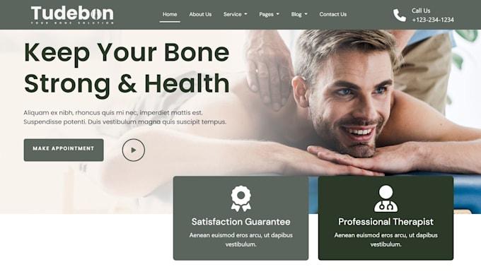 Custom Website Design for IV Hydration, Therapy, DNA Testing, and NDIS Services