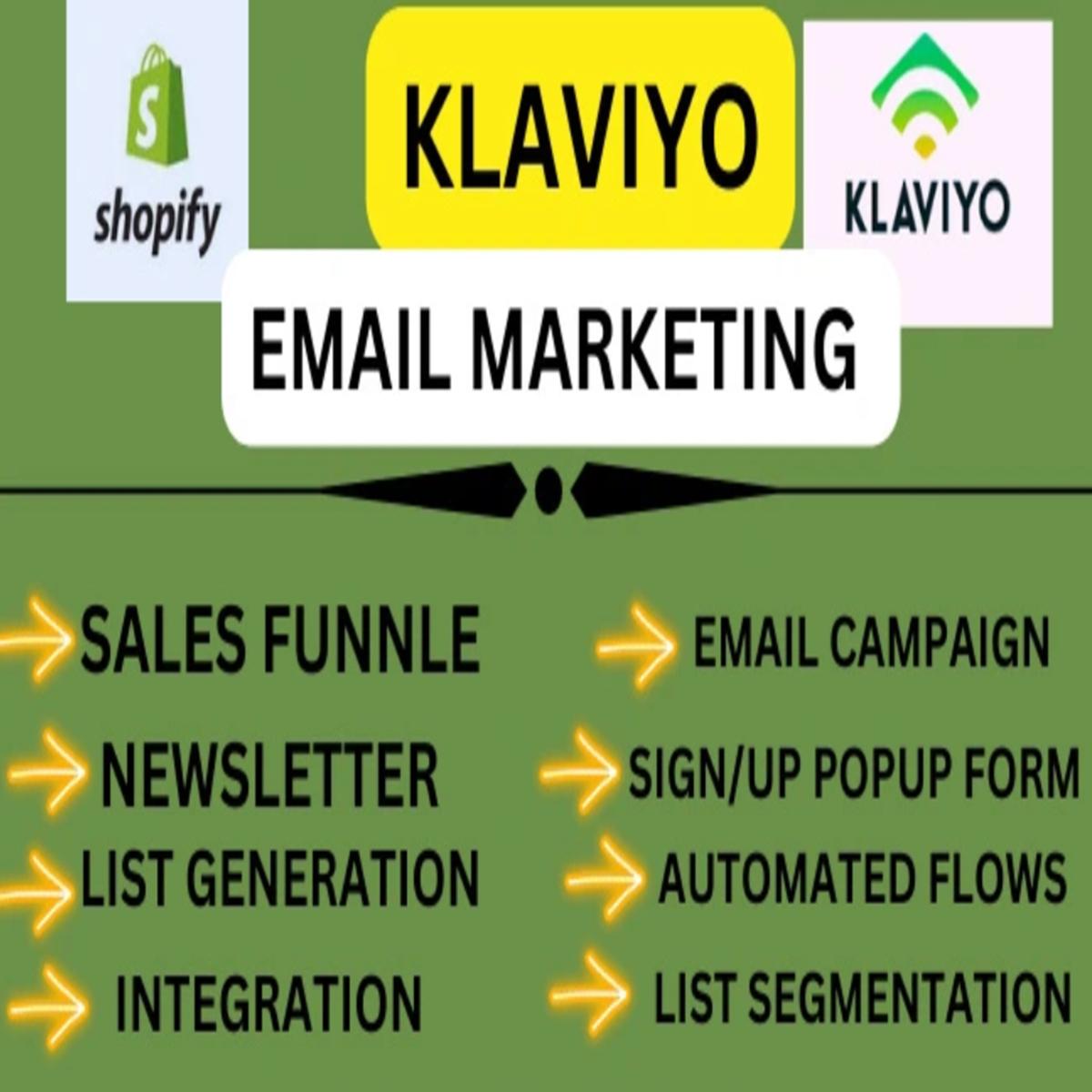 You Will Get Design Implement a Series of Automated Klaviyo Email Campaigns for Conversion