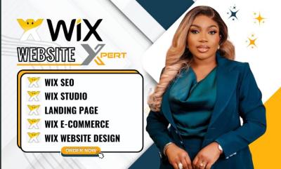 I Will Redesign Your Wix Website with Stunning Designs from Wix Studio