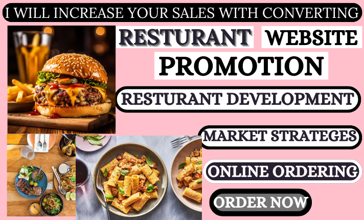 I Will Promote Your Restaurant with Online Ordering and Social Media Marketing