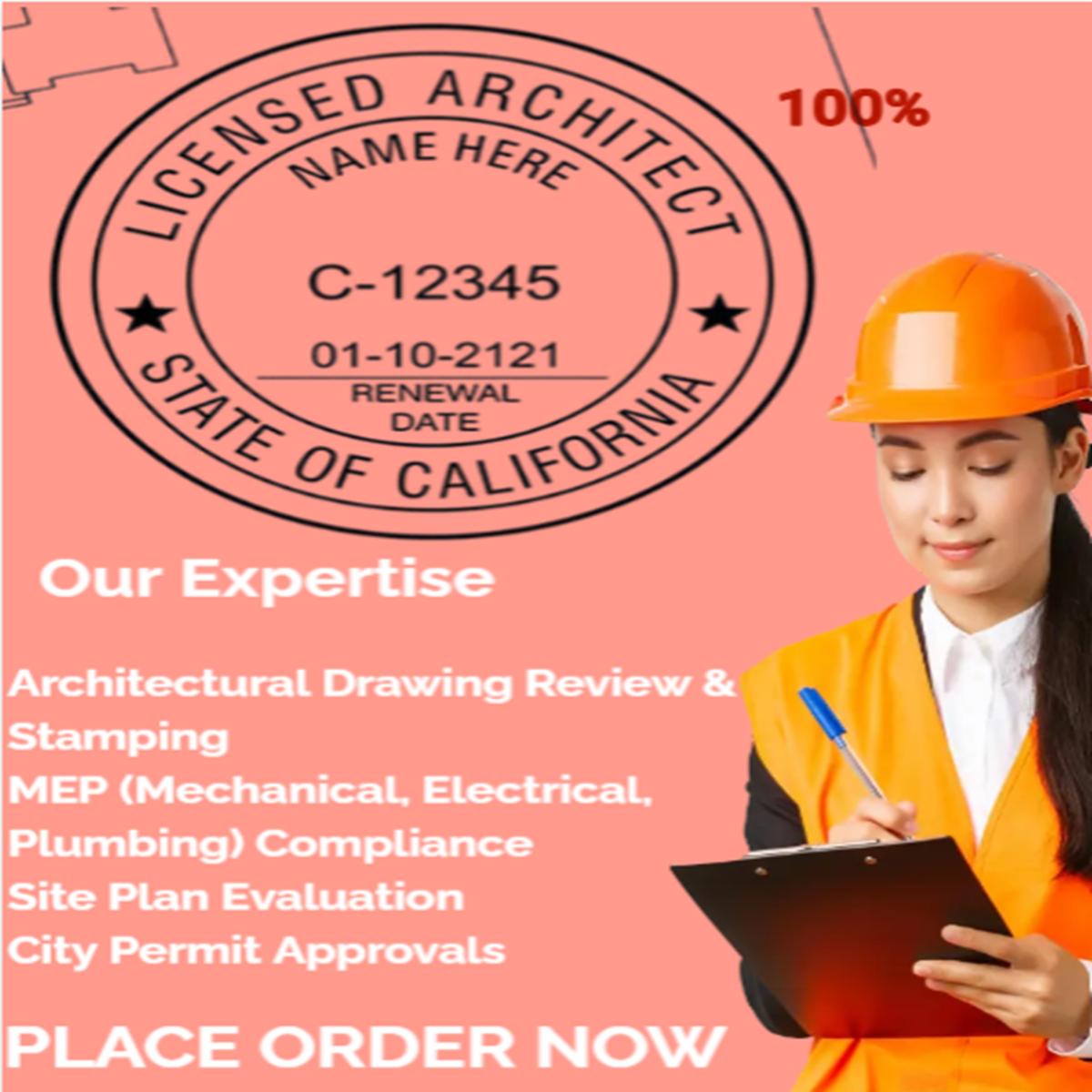 Review and Provide USA Valid Engineer Stamped Building Plans