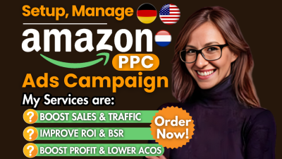 I Will Setup, Optimize, and Manage Your Amazon PPC Campaigns and Sponsored Ads