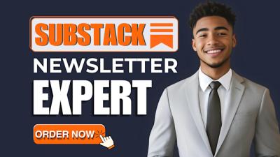 I Will Set Up Your Substack Account with Editable Newsletter Templates