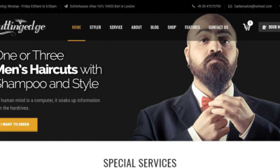 I Will Build a Barbershop Salon Booking Appointment Website