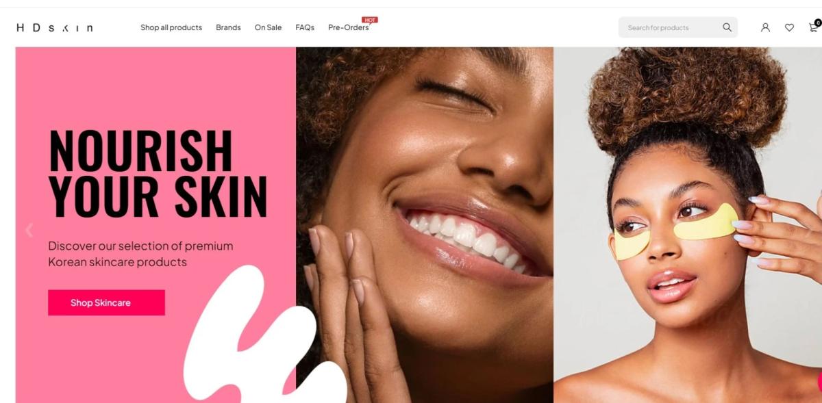 I Will Design a Stunning Skin Care Website, Beauty Spa, and Shopify Store for Your Cosmetic Dropshipping Business