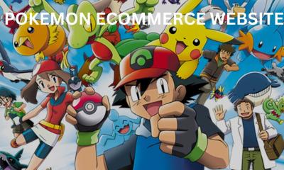 I Will Design a Pokémon Shopify Store & TCG Trading Card Anime Website