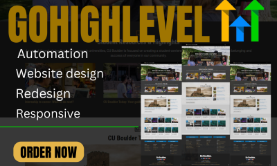 I Will Be Your GoHighLevel Expert for Website, GHL, and Landing Page Automation