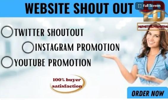 I Will Promote Your Share Link Website with Shoutouts to 150 Million Users Across IG, FB, YT, Twitter, and Crypto Platforms