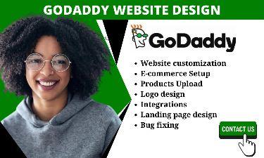 I Will Design & Redesign GoDaddy eCommerce Websites for Office Cleaning Services