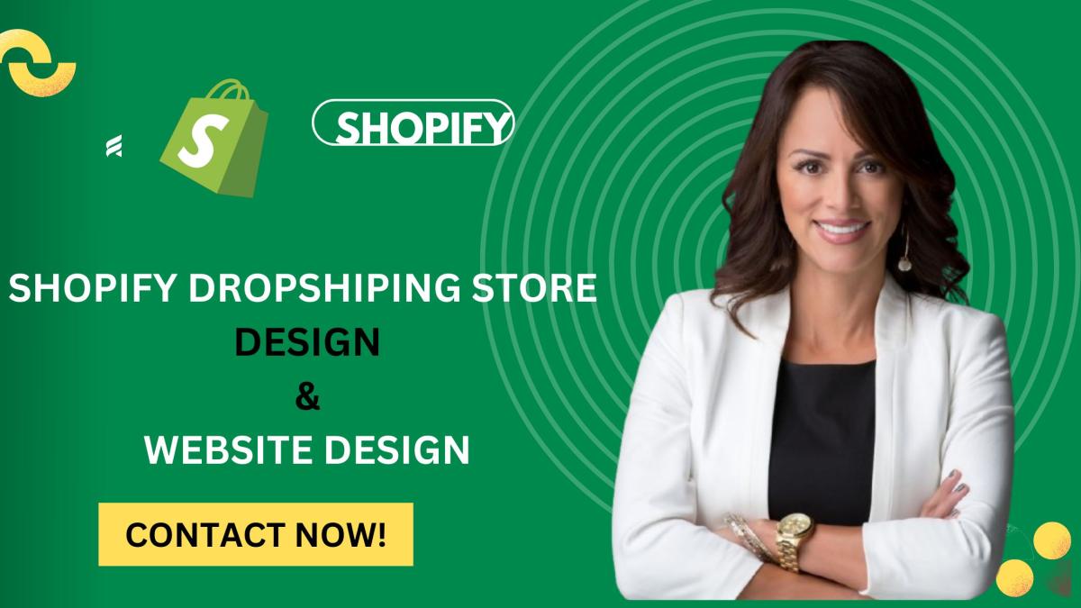 I Will Create a Shopify Dropshipping Store and Website Design