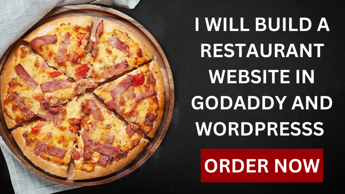 I Will Build a Restaurant Website in GoDaddy and WordPress