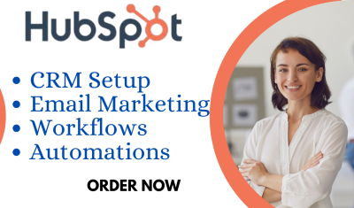 I Will Setup HubSpot CRM Email Marketing & HubSpot Automation Workflow