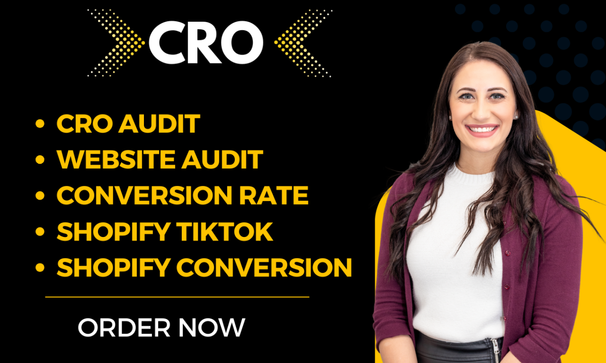 I Will Perform a CRO Audit to Increase Your Shopify Website Conversion Rate