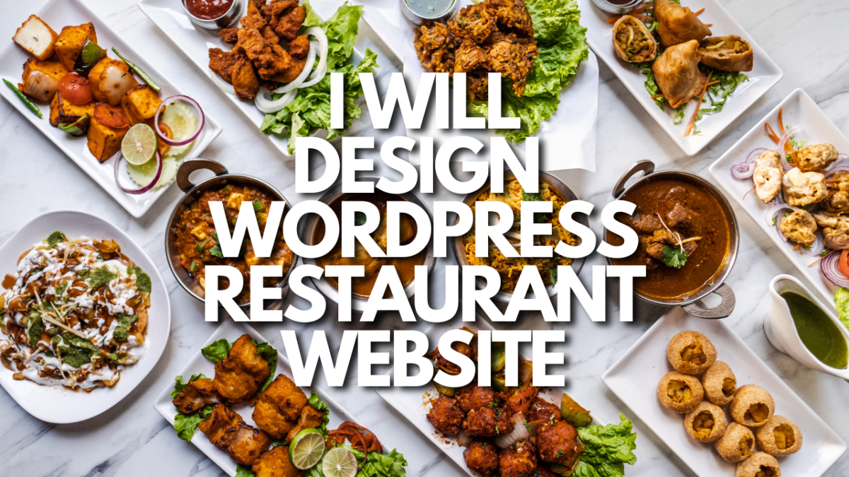 I Will Create a WordPress Restaurant Website