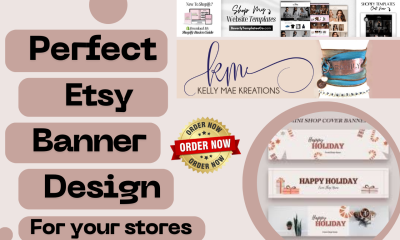 I Will Design Your Etsy Logo and Banner in Just 2 Hours!