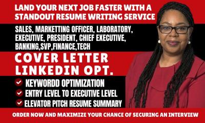 I Will Write Sales, Marketing, Director, and Executive Resumes