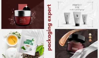 I Will Create Stunning Packaging Design with 3D Mockup for Your Products