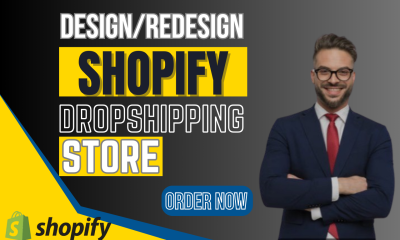 I Will Build or Rebuild Your Shopify Store, Shopify Dropshipping Store, or Shopify Website