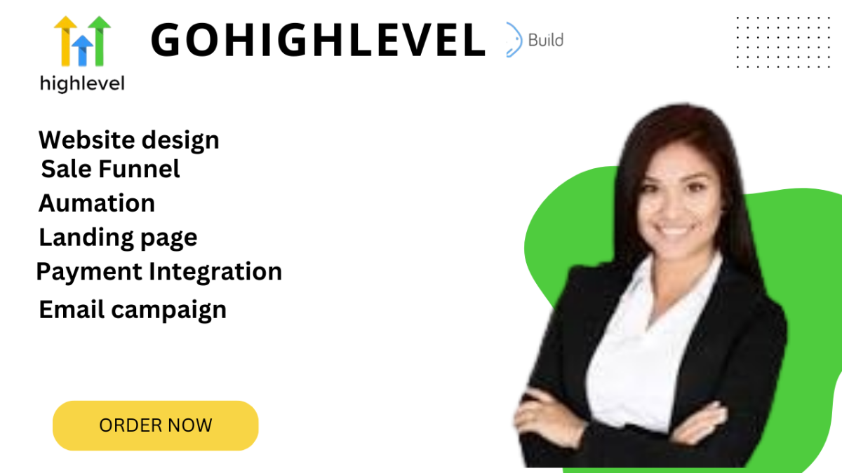 I Will Design an Attractive Builderall Website and GoHighLevel Sales Funnel