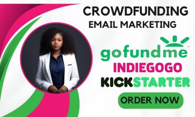 I Will Manage Email Marketing for Your Kickstarter, Indiegogo, and GoFundMe Campaign