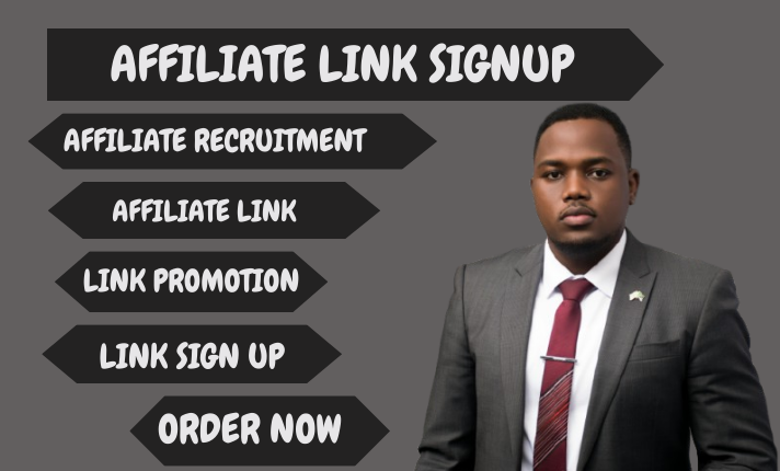 I Will Affiliate Sign Up Affiliate Recruitment Link Promotion