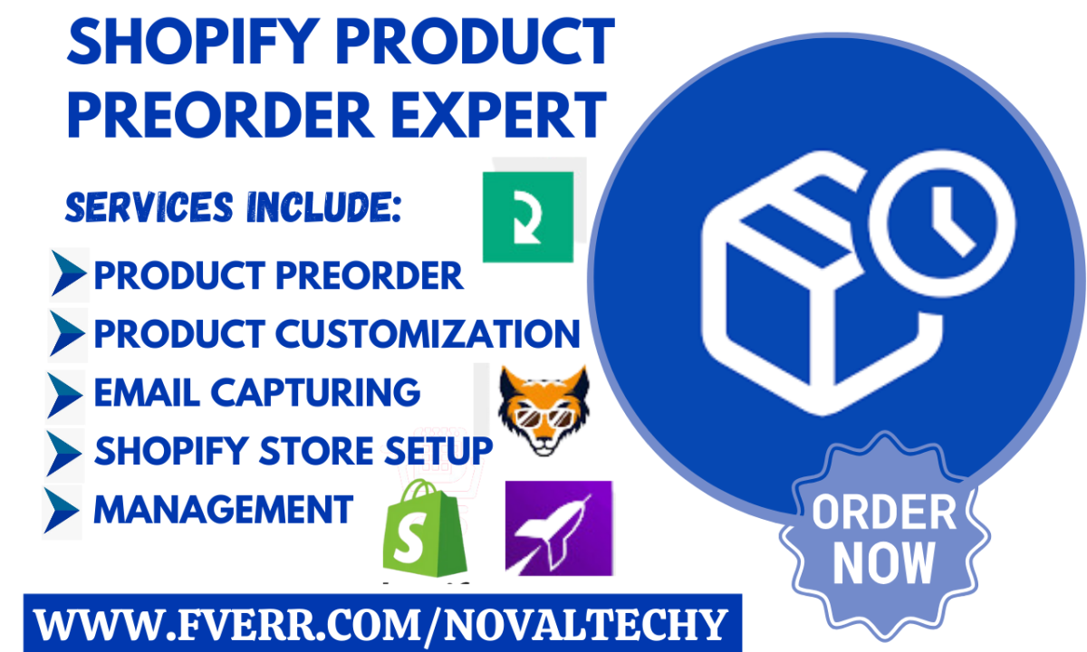 Setup Shopify Preorder with Globo, Appikon, Wolf Notify, Pre Order Alpha, Amia, and Timesact